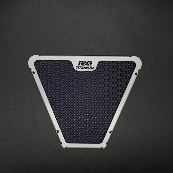 R&G Titanium Oil Cooler Guard for Ducati Streetfighter V4(S) '20-, Panigale V4R '19-, Panigale V4(S) '18- & Panigale Speciale '18-